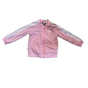 Adidas Baby Girl Pink Track Jacket 12-18M